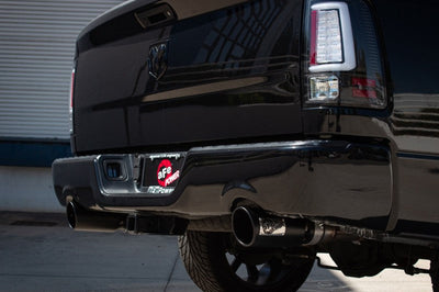 aFe 09-18 Ram 1500 V8 5.7L Hemi Gemini XV 3in 304 SS Cat-Back Exhaust w/ Black Tips - Mufflers &