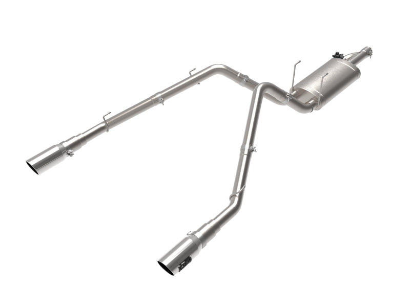 aFe 09-18 Ram 1500 V8 5.7L Hemi Gemini XV 3in 304 SS Cat-Back Exhaust w/ Polished Tips - Mufflers &