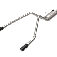 aFe 09-18 Ram 1500 V8 5.7L Hemi Gemini XV 3in 304 SS Cat-Back Exhaust w/ Black Tips - Mufflers &
