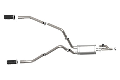 aFe 09-18 Ram 1500 V8 5.7L Hemi Gemini XV 3in 304 SS Cat-Back Exhaust w/ Black Tips - Mufflers &
