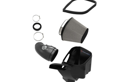 aFe 12-21 Jeep Grand Cherokee 6.4L Track Series Carbon Fiber Cold Air Intake w/Pro Dry S Filter - Systems