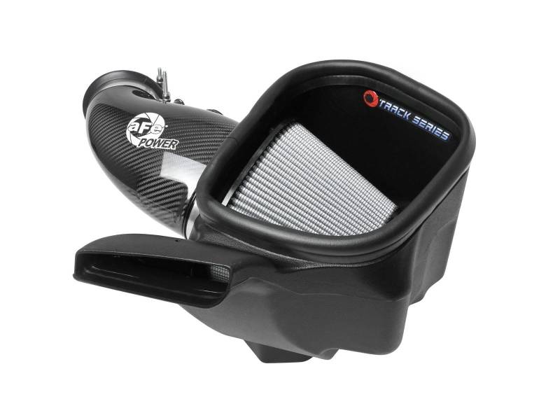 aFe 12-21 Jeep Grand Cherokee 6.4L Track Series Carbon Fiber Cold Air Intake w/Pro Dry S Filter - Systems