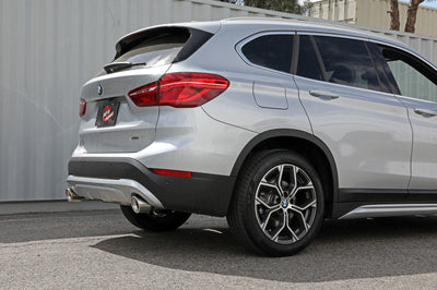 aFe 15-21 BMW X1 F48 L4 2.0L (t) MACH Force-Xp 3 to 2-1/2 IN SS Axle-Back Exhaust w/Polished Tip - Mufflers & Tips