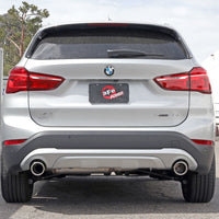 aFe 15-21 BMW X1 F48 L4 2.0L (t) MACH Force-Xp 3 to 2-1/2 IN SS Axle-Back Exhaust w/Polished Tip - Mufflers & Tips
