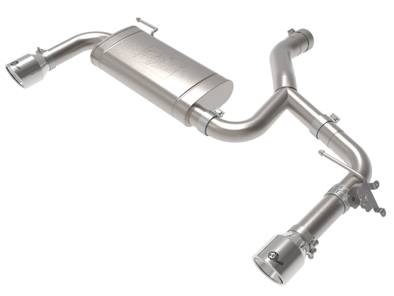 aFe 15-21 BMW X1 F48 L4 2.0L (t) MACH Force-Xp 3 to 2-1/2 IN SS Axle-Back Exhaust w/Polished Tip - Mufflers & Tips