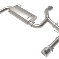 aFe 15-21 BMW X1 F48 L4 2.0L (t) MACH Force-Xp 3 to 2-1/2 IN SS Axle-Back Exhaust w/Polished Tip - Mufflers & Tips