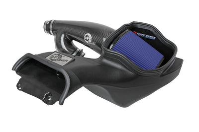 aFe 17-20 Ford F-150/Raptor Track Series Carbon Fiber Cold Air Intake System With Pro 5R Filters - Systems