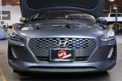 aFe 18-20 Hyundai Elantra GT L4-1.6L (t) Takeda Momentum Dynamic Air Scoop - Blue - Intake Systems