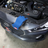 aFe 18-20 Hyundai Elantra GT L4-1.6L (t) Takeda Momentum Dynamic Air Scoop - Blue - Intake Systems