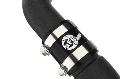 aFe 19-22 Hyundai Veloster N L4 2.0L (t) BladeRunner Aluminum Hot & Cold Charge Pipe Kit - Black - Forced Induction