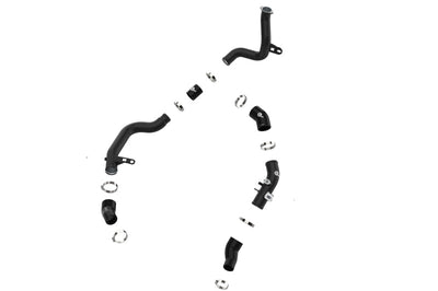 aFe 19-22 Hyundai Veloster N L4 2.0L (t) BladeRunner Aluminum Hot & Cold Charge Pipe Kit - Black - Forced Induction