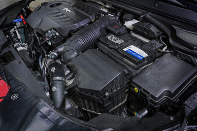 aFe 19-22 Hyundai Veloster N L4 2.0L (t) BladeRunner Aluminum Hot & Cold Charge Pipe Kit - Black - Forced Induction