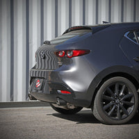 aFe 19-22 Mazda 3 L4 2.5L Takeda 3in to 2-1/2in 304 SS Axle-Back Exhaust w/ Carbon Fiber Tip - Mufflers & Tips