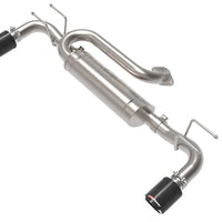 aFe 19-22 Mazda 3 L4 2.5L Takeda 3in to 2-1/2in 304 SS Axle-Back Exhaust w/ Carbon Fiber Tip - Mufflers & Tips