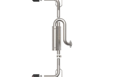 aFe 19-22 Mazda 3 L4 2.5L Takeda 3in to 2-1/2in 304 SS Axle-Back Exhaust w/ Carbon Fiber Tip - Mufflers & Tips