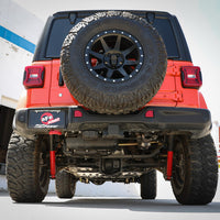 aFe 20-21 Jeep Wrangler (JL) Large Bore-HD 3 IN 304 Stainless Steel DPF-Back Hi-Tuck Exhaust System - Mufflers & Tips