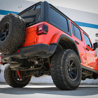 aFe 20-21 Jeep Wrangler (JL) Large Bore-HD 3 IN 304 Stainless Steel DPF-Back Hi-Tuck Exhaust System - Mufflers & Tips