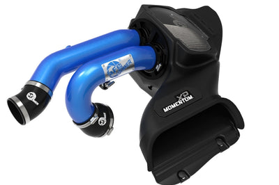 aFe 21-22 Ford F-150 Raptor V6-3.5L(tt) Momentum XP Cold Air Intake System Blue w/ Pro Dry S Filter - Filters