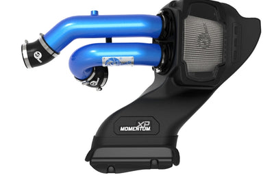 aFe 21-22 Ford F-150 Raptor V6-3.5L(tt) Momentum XP Cold Air Intake System Blue w/ Pro Dry S Filter - Filters