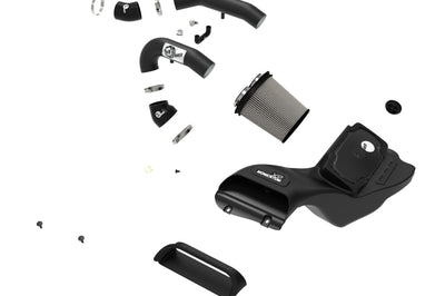 aFe 21-22 Ford F-150 Raptor V6-3.5L(tt) Momentum XP Cold Air Intake System Blk w/ Pro Dry S Filter - Filters