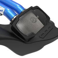 aFe 21-22 Ford F-150 Raptor V6-3.5L(tt) Momentum XP Cold Air Intake System Blue w/ Pro Dry S Filter - Filters