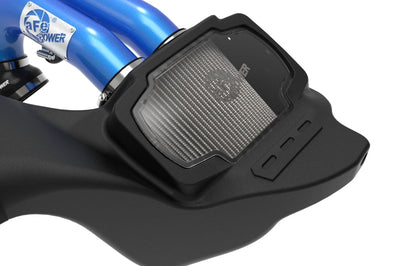aFe 21-22 Ford F-150 Raptor V6-3.5L(tt) Momentum XP Cold Air Intake System Blue w/ Pro Dry S Filter - Filters