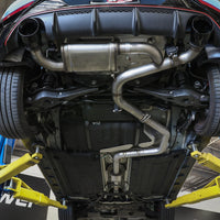 aFe 21-22 Hyundai Veloster N L4-2.0L Takeda 3in 304 SS Axle-Back Exhaust System w/ Black Tip - Mufflers & Tips