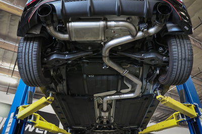 aFe 21-22 Hyundai Veloster N L4-2.0L Takeda 3in 304 SS Axle-Back Exhaust System w/ Black Tip - Mufflers & Tips