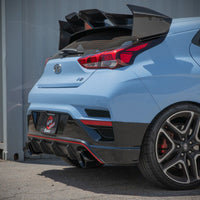 aFe 21-22 Hyundai Veloster N L4-2.0L Takeda 3in 304 SS Axle-Back Exhaust System w/ Black Tip - Mufflers & Tips