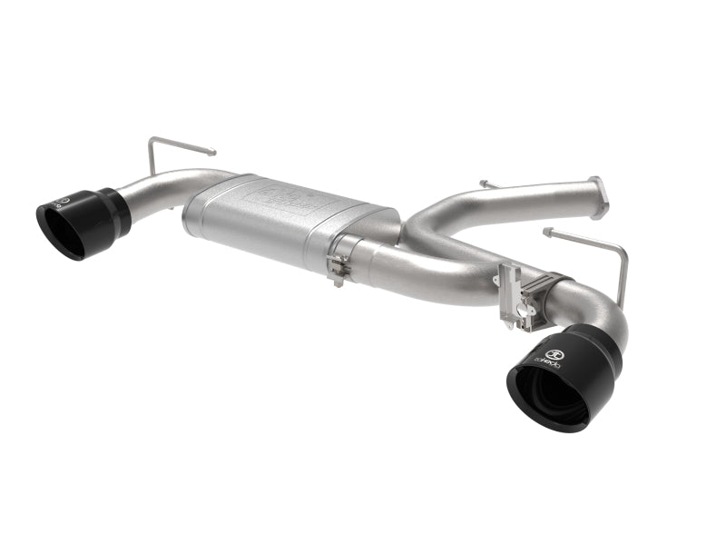 aFe 21-22 Hyundai Veloster N L4-2.0L Takeda 3in 304 SS Axle-Back Exhaust System w/ Black Tip - Mufflers & Tips