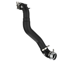 aFe 21 + Ford F-150 V6-3.5L (tt) BladeRunner 3in to 3.5in Aluminum Cold Charge Pipe Black - Forced Induction