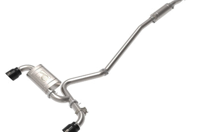 aFe 22-23 Hyundai Kona N L4 2.0L(t) Takeda 3in 304 SS Cat-Back Exhaust System w/ Black Tips - Mufflers &