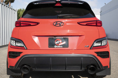 aFe 22-23 Hyundai Kona N L4 2.0L(t) Takeda 3in 304 SS Cat-Back Exhaust System w/ Black Tips - Mufflers &