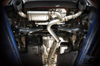 aFe 22-23 Hyundai Kona N L4 2.0L(t) Takeda 3in 304 SS Cat-Back Exhaust System w/ Black Tips - Mufflers &