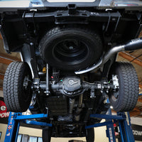 aFe Apollo GT Series 3-1/2in 409 SS Axle-Back Exhaust 17-20 Ford F-250/F-350 Black Tips w/o Muffler - Mufflers &