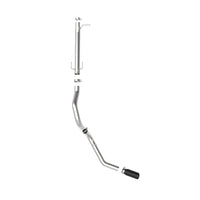 aFe Apollo GT Series 3-1/2in 409 SS Axle-Back Exhaust 17-20 Ford F-250/F-350 Black Tips w/o Muffler - Mufflers &