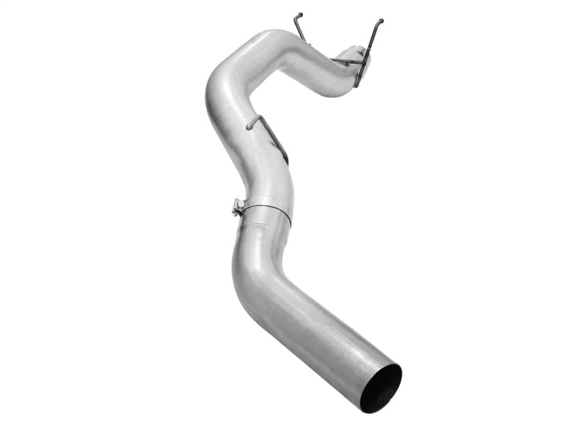 aFe Atlas 5in DPF-Back Aluminized Steel Exhaust Dodge RAM Diesel Trucks 13-14 L6-6.7L (td) Mega Cab - Mufflers & Tips