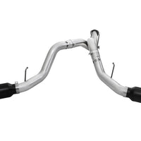 aFe Atlas Exhaust 4in DPF-Back Al Steel 11-14 Ford Diesel Trucks V8-6.7L (td) - Mufflers & Tips