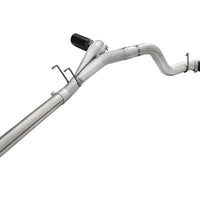 aFe Atlas Exhaust 4in DPF-Back Al Steel 11-14 Ford Diesel Trucks V8-6.7L (td) - Mufflers & Tips