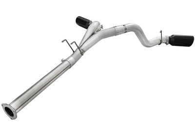 aFe Atlas Exhaust 4in DPF-Back Al Steel 11-14 Ford Diesel Trucks V8-6.7L (td) - Mufflers & Tips