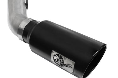aFe Atlas Exhaust 4in DPF-Back Al Steel 11-14 Ford Diesel Trucks V8-6.7L (td) - Mufflers & Tips