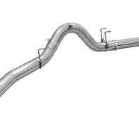 aFe Atlas Exhausts 5in DPF-Back Aluminized Steel Exhaust System 2015 Ford Diesel V8 6.7L (td) No Tip - Mufflers & Tips