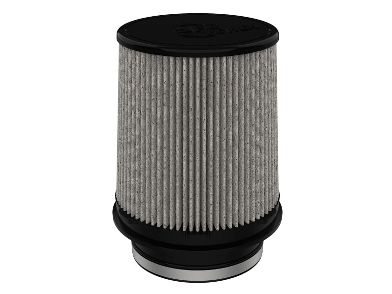 aFe Black Series Replacement Filter w/ Pro 5R Media 4-1/2x3IN F x 6x5IN B 5x3-3/4 Tx7IN H - Air Filters
