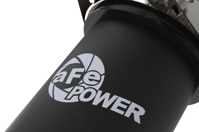 aFe BladeRunner 15-20 VW GTI (MKVII) L4-2.0L (t) Aluminum Hot and Cold Charge Pipe Kit Black - Forced Induction