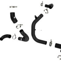 aFe BladeRunner 15-20 VW GTI (MKVII) L4-2.0L (t) Aluminum Hot and Cold Charge Pipe Kit Black - Forced Induction