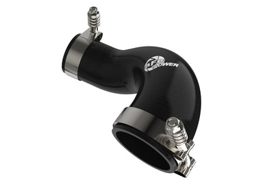 aFe BladeRunner 15-20 VW GTI (MKVII) L4-2.0L (t) Aluminum Hot and Cold Charge Pipe Kit Black - Forced Induction