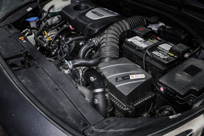 aFe BladeRunner 2-1/2 IN Aluminum Cold Charge Pipe Black 17-20 Hyundai Elantra GT L4-1.6L (t) - Forced Induction