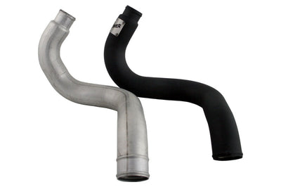 aFe BladeRunner 3in Black Intercooler Hot Cold Side Tubes Combo 02-04 GM Diesel Trucks 6.6L V8 (td) - Forced Induction