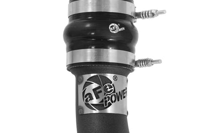 aFe BladeRunner 3in Black Intercooler Tube Hot Side w/ Couplings & Clamps 13-14 Dodge RAM 6.7L (td) - Forced Induction