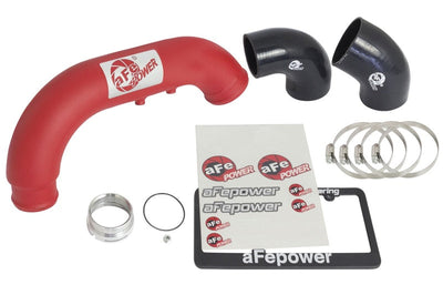 aFe BladeRunner 3in Red IC Tube Cold Side w/ Coupling & Clamp Kit 2016 GM Colorado/Canyon 2.8L - Forced Induction